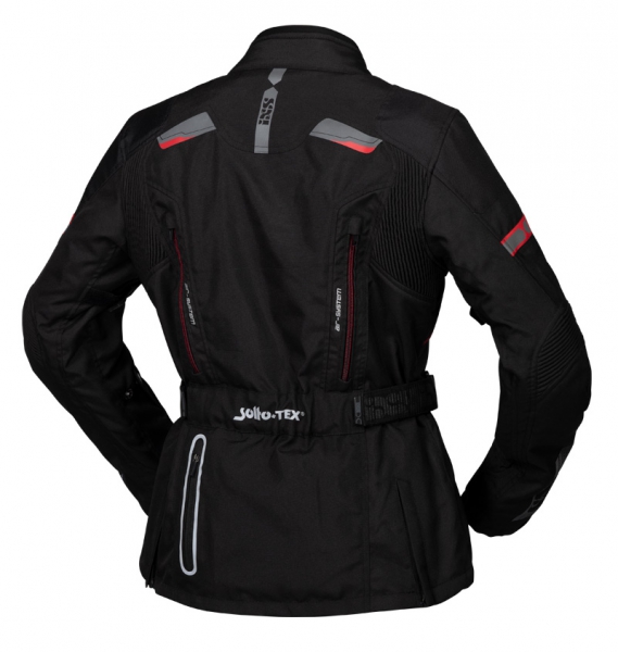 IXS Куртка Liz-ST black\red
