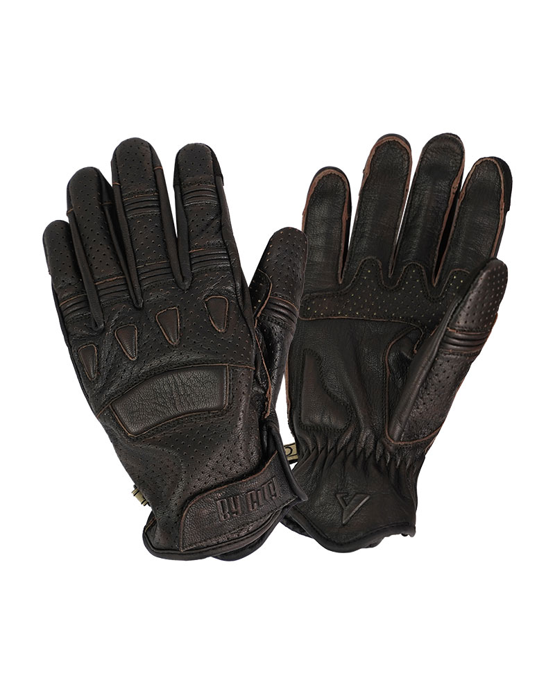 By City Перчатки PILOT II dark brown
