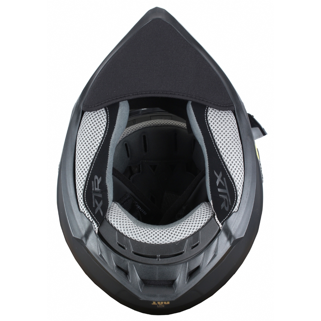 XTR Шлем дв. стекло DSE1 black matt