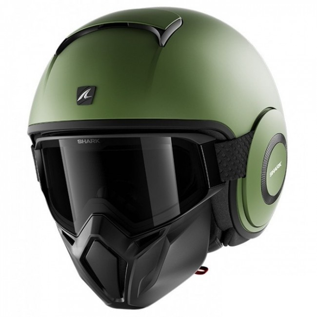 Shark Шлем Street Dark green matt