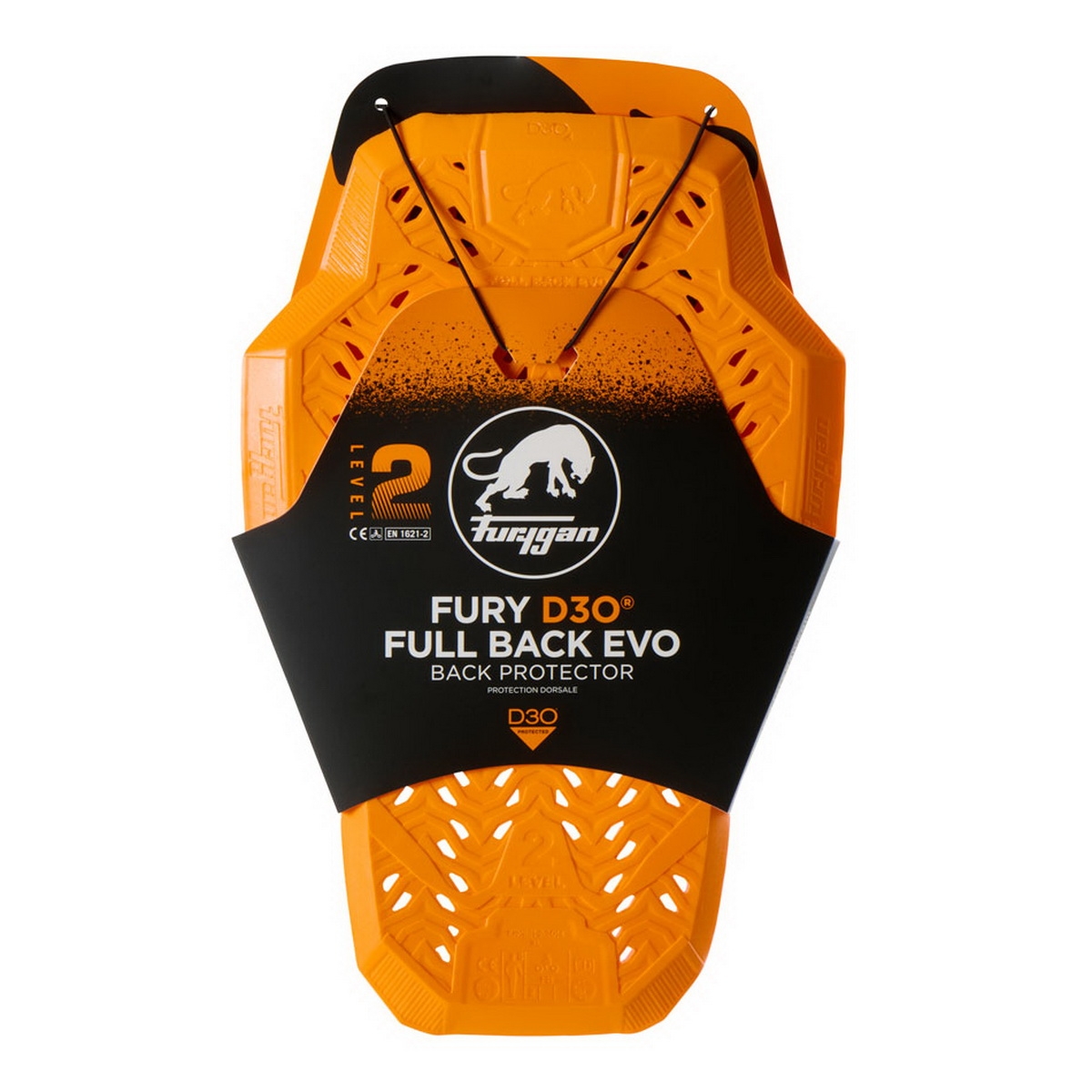 Furygan Вставка в спину FURY d3o orange level 2
