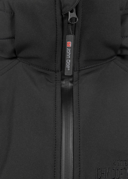 John Doe Куртка Softshell 2 in 1 black