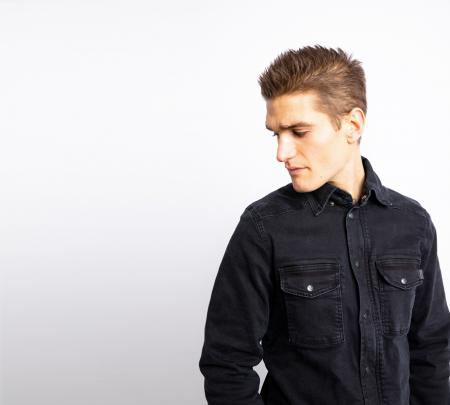 John Doe Моторубашка black denim