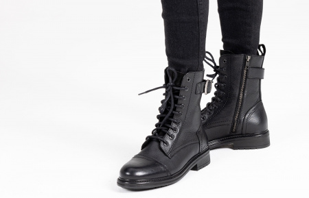 John Doe Ботинки Jackie high heel black