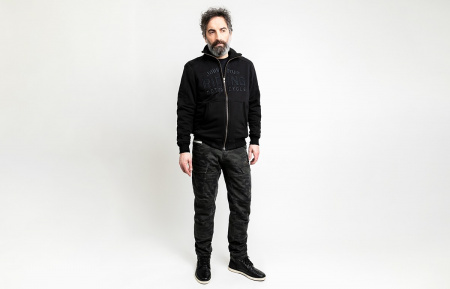John Doe Мототолстовка Stand Up Neck Riding black XTM