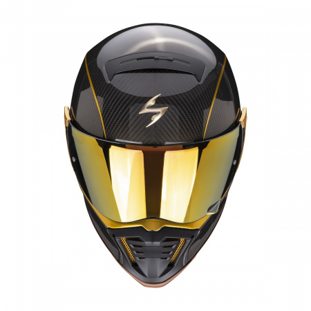 Scorpion Шлем HX1 SE carbon-gold