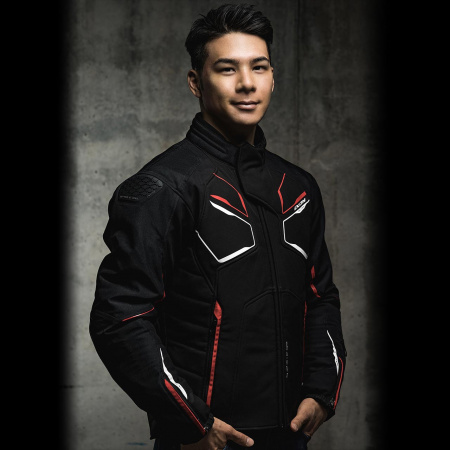 IXON Куртка Cell black\grey\red