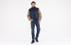 John Doe Жилет Trucker Denim Indigo