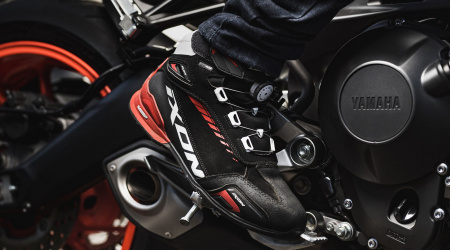IXON Кросовки Bull WP black\white\red