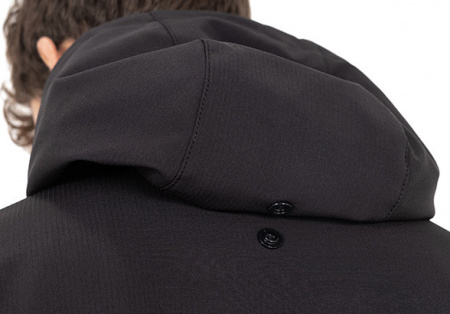 John Doe Куртка Hoodie V3 Softshell Rip Stop black