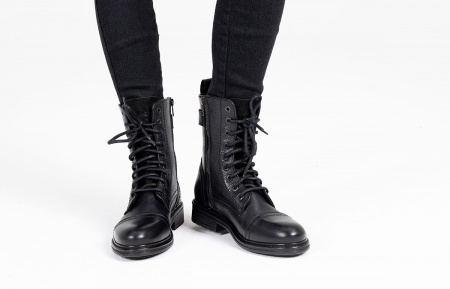 John Doe Ботинки Jackie high heel black