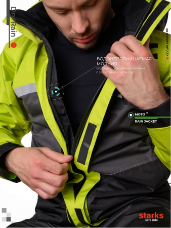Starks Дождевая куртка DR219 green