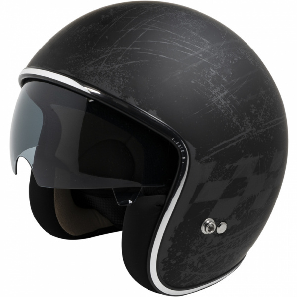 IXS Шлем HX 77 2.5 matt black\grey