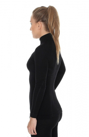 Brubeck Кофта женская WOOL MERINO black