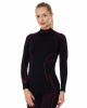 Brubeck Кофта Cooler lady black\red