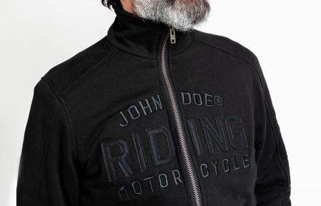 John Doe Мототолстовка Stand Up Neck Riding black XTM