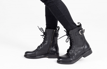 John Doe Ботинки Jackie high heel black