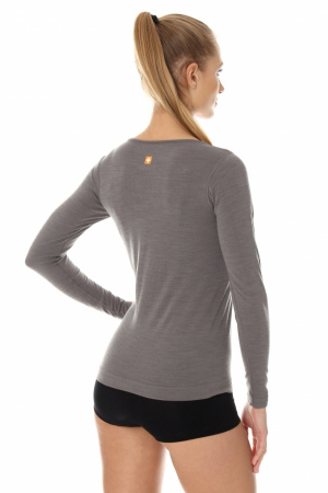 Brubeck Кофта женская ACTIVE WOOL птица