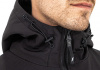 John Doe Куртка Hoodie V3 Softshell Rip Stop black