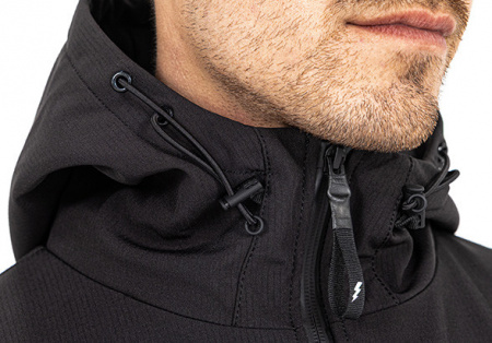 John Doe Куртка Hoodie V3 Softshell Rip Stop black