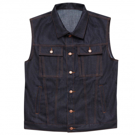 John Doe Жилет Trucker Denim Raw Vest