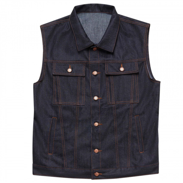 John Doe Жилет Trucker Denim Raw Vest