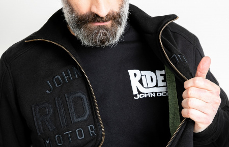 John Doe Мототолстовка Stand Up Neck Riding black XTM
