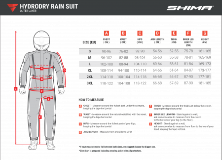 Shima Дождевая куртка Hydrodry+ black