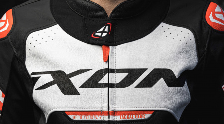 IXON Куртка Jackal black\white\red