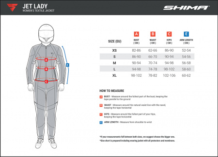 Shima Куртка Jet Lady black
