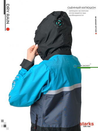 Starks Дождевая куртка DR219 lady blue