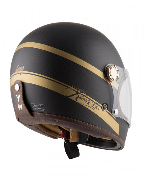 By City Шлем ROADSTER II Carbon Gold Strike