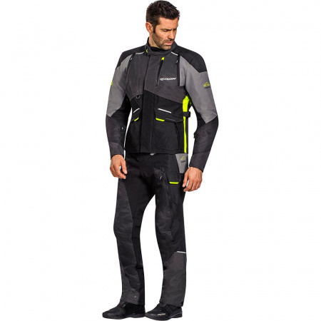 IXON Куртка Balder black/grey/yellow