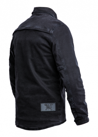 John Doe Моторубашка black denim