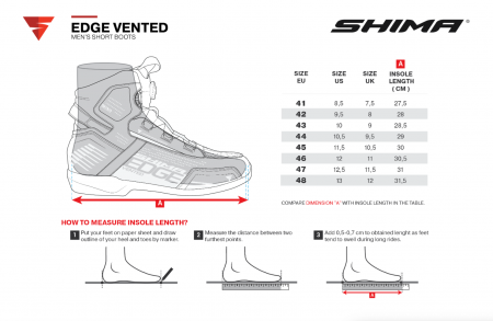 Shima Ботинки EDGE fluo