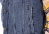 John Doe Жилет Trucker Denim Indigo