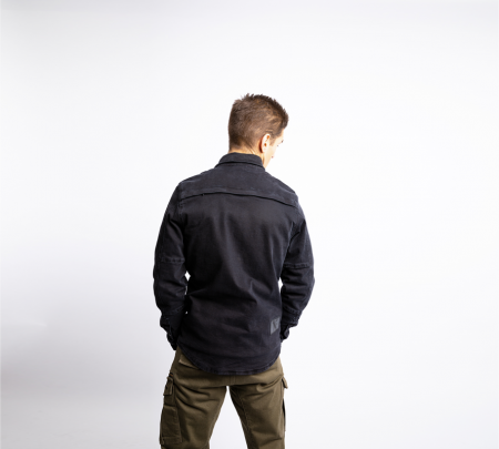 John Doe Моторубашка black denim