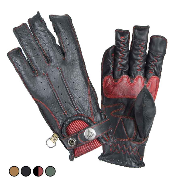 By City Перчатки SECOND SKIN black\red