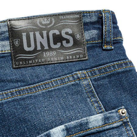 UNCS Шорты джинсовые мужские GILLARD blue