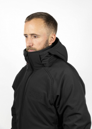 John Doe Куртка Softshell 2 in 1 black