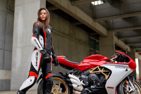Shima Штаны Miura 2.0 red\fluo